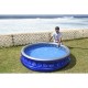 Piscina gonflabila pentru copii Soft Side Pool, Varsta recomandata:  24 de luni - 6 ani, Albastra